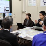 樋笠准教授が川崎市麻生区長へマチカドこども大学®を報告