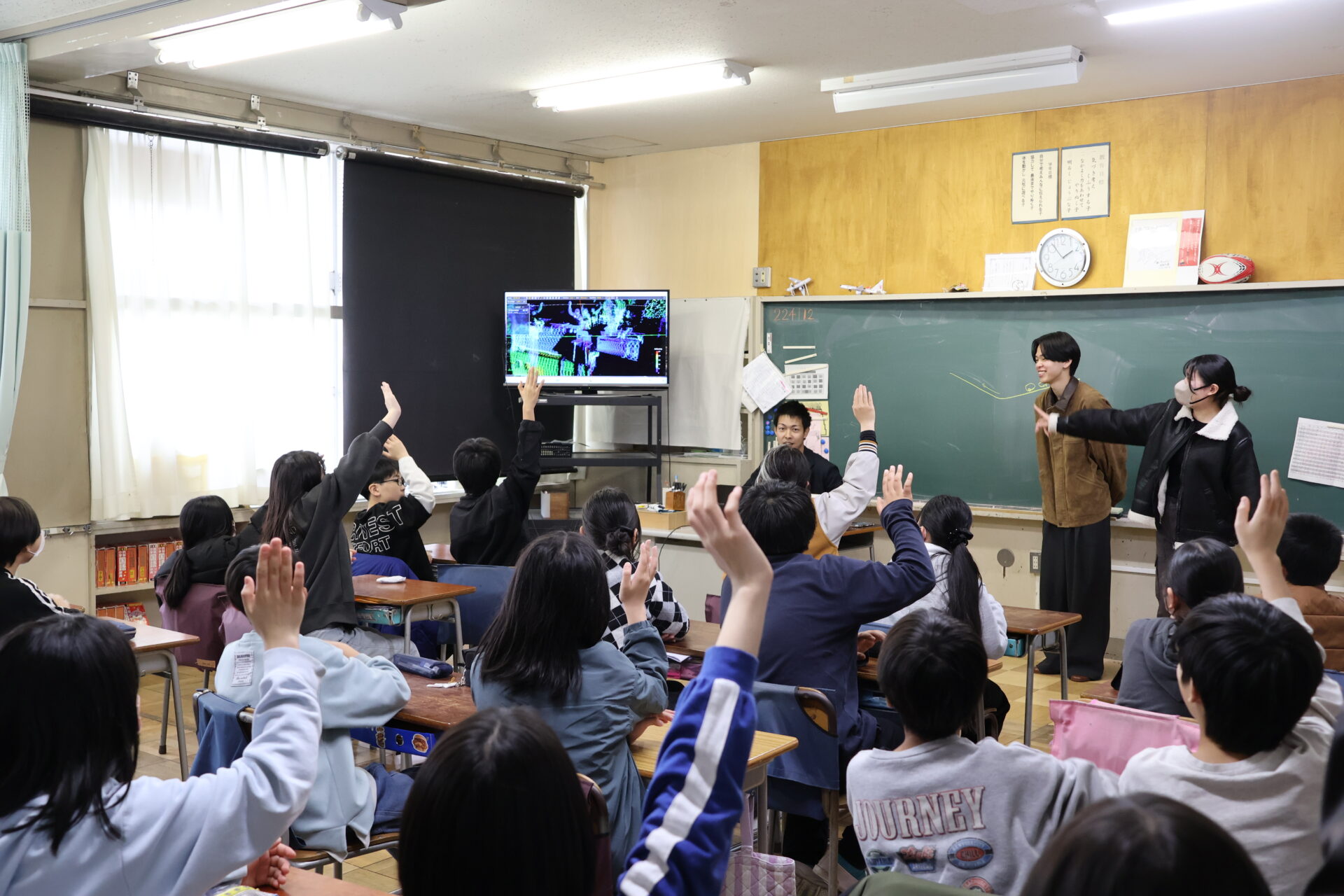 瑞穂第一小学校5年生に自動運転出張講座を開催
