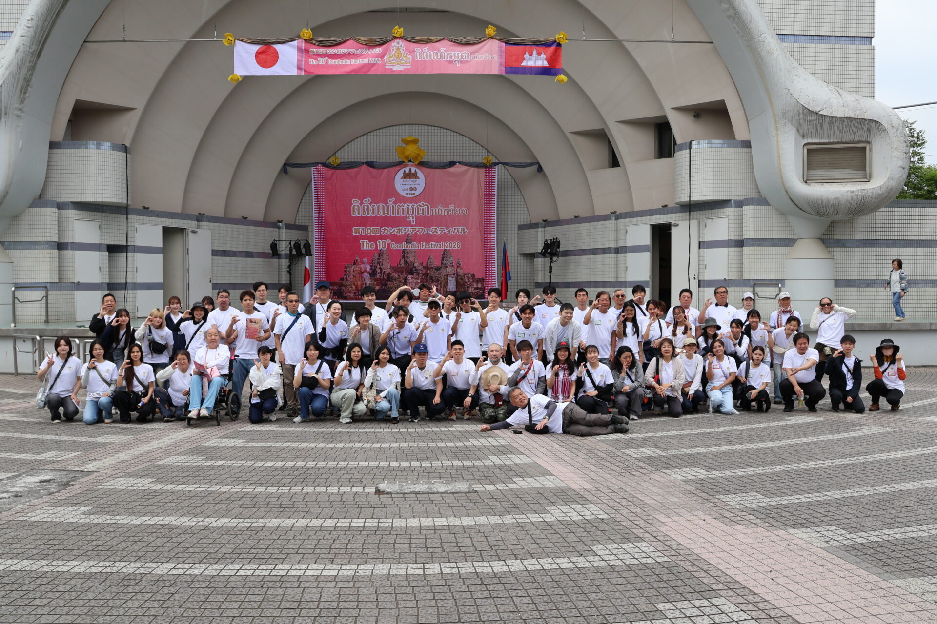 カンボジアフェスティバル2026に学生ボランティアが参加