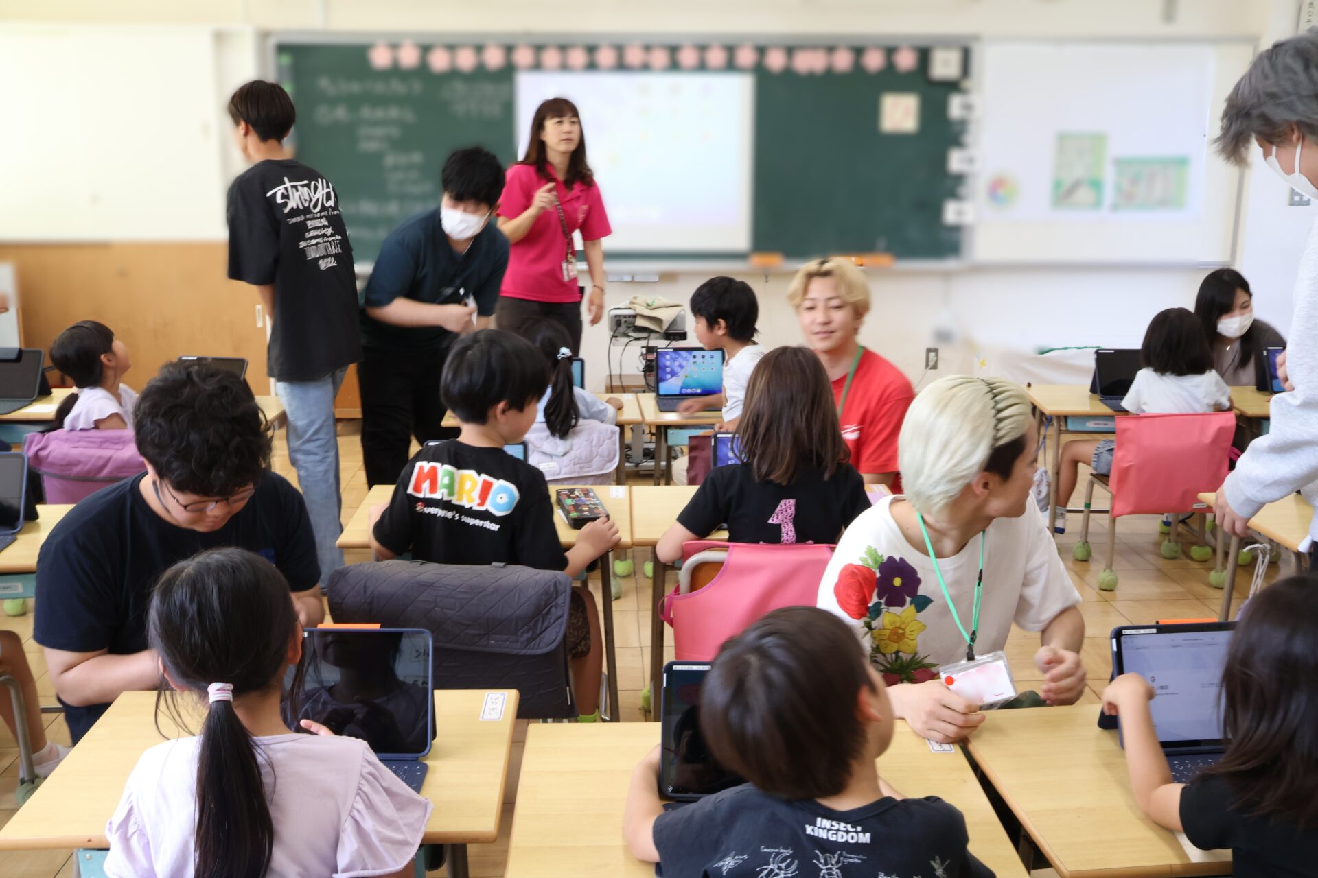 多摩市聖ヶ丘小学校のICT授業への協力2026