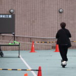 多摩大学×名古屋電機工業株式会社 電動キックボード視線計測実験（混在交通研究）