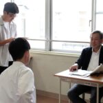 都立秋留台高等学校の面接練習に協力